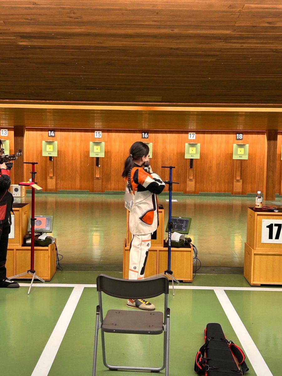 chibaurifle's tweet photo. 5/17~18に栃木県ライフル射撃場で春関が行われました！
部からは4名出場しました。各々試合の復習をして、次の試合に向けて練習に励んでいきます🔥 https://t.co/NUzPBFnzl1