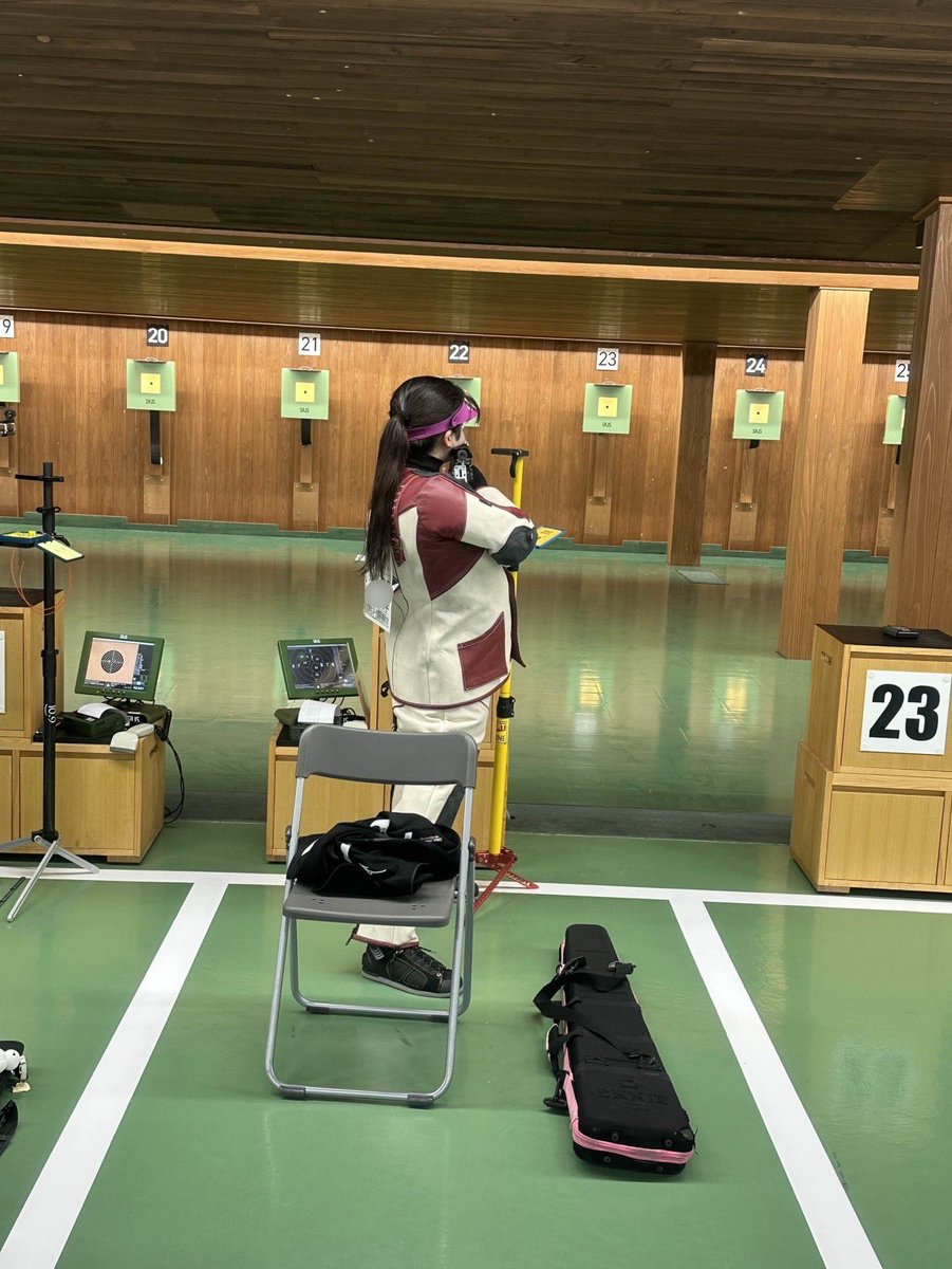 chibaurifle's tweet photo. 5/17~18に栃木県ライフル射撃場で春関が行われました！
部からは4名出場しました。各々試合の復習をして、次の試合に向けて練習に励んでいきます🔥 https://t.co/NUzPBFnzl1