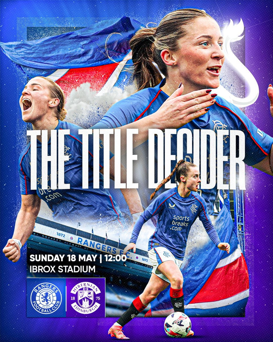 Rangers Women (@rangerswfc) on Twitter photo π₯ It all comes down to this...
π Be there at Ibrox this afternoon as the <a href="/SWPL/">Scottish Women's Premier League</a> title race comes down to the final day.
ποΈ rng.rs/HibsH π₯ It all comes down to this...
π Be there at Ibrox this afternoon as the <a href="/SWPL/">Scottish Women's Premier League</a> title race comes down to the final day.
ποΈ rng.rs/HibsH