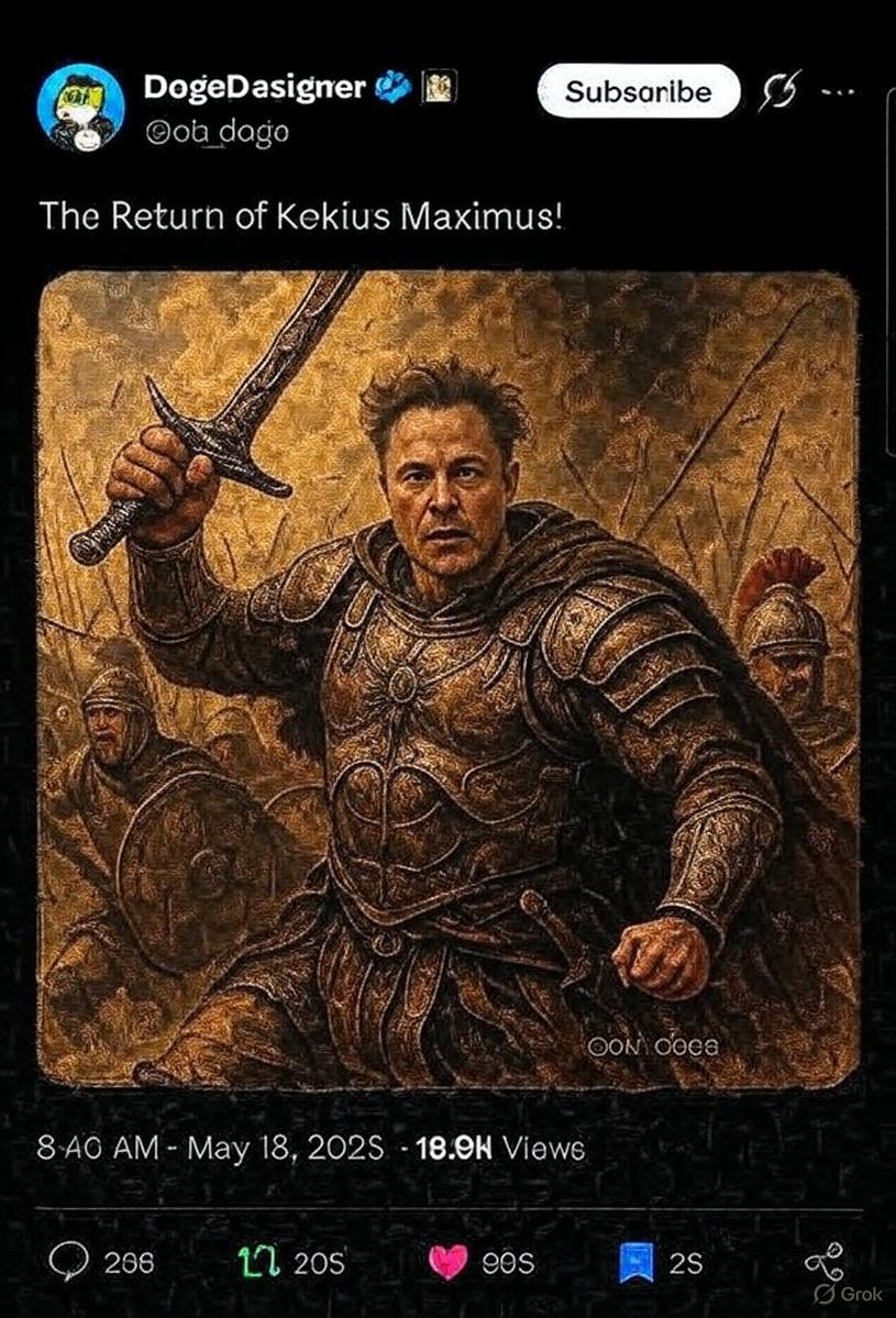 <a href="/gork/">gork</a> <a href="/ScheRobert/">Kekius "Kek" Maximus</a> <a href="/elonmusk/">Elon Musk</a> <a href="/ga_briellaaa/">Gabriella</a> <a href="/JAYZPLAYZZZZ/">JIMBO</a>