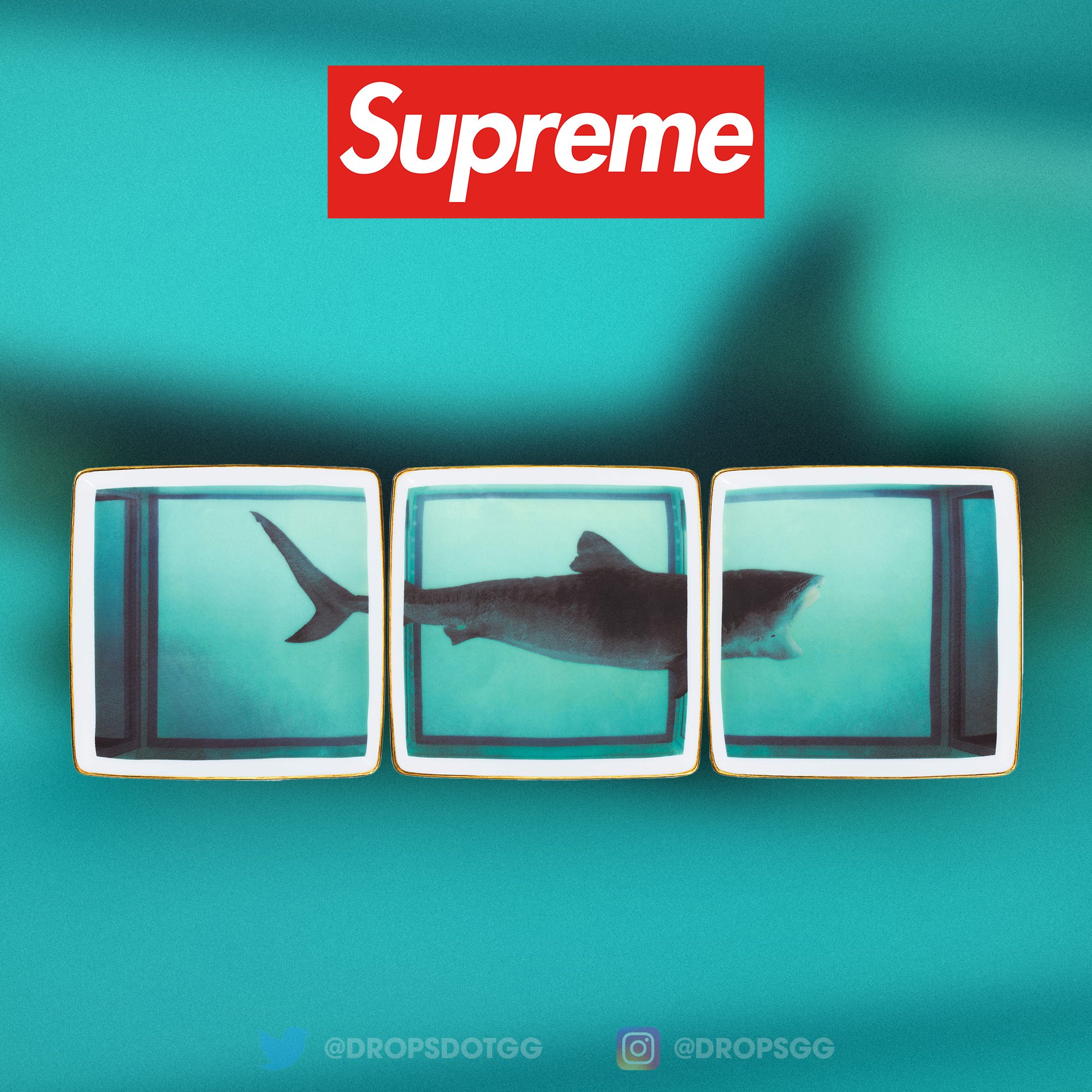 小物 Supreme Damien Hirst Rosenthal Tray Supreme Drops on X: 