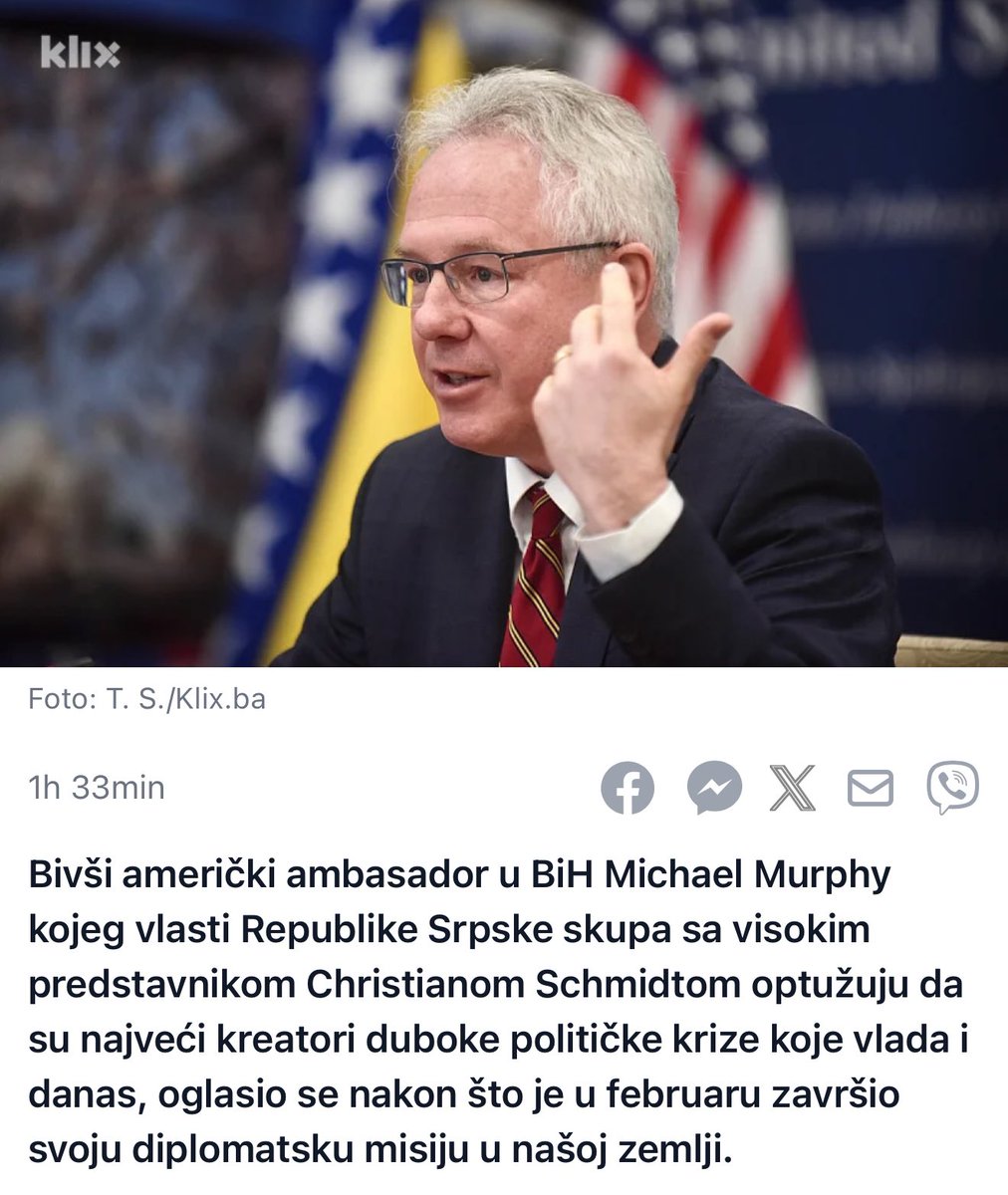 Vala nije se morao ni sada oglašavati.
Koga uopšte zanima, šta neki obični gradjanin Amerike misli o BiH.
More m’rš! 
Ti i njemački građanin ste sve i zakuhali. 
😡😡😡