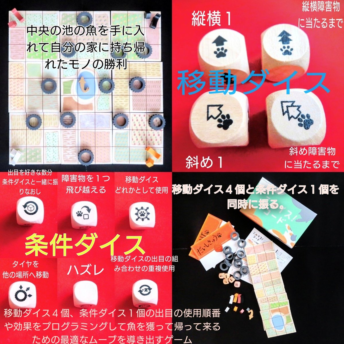 G4uolQsVkZTYTDC's tweet image. ゲームマーケットの戦利品♪♪
魚争奪ダイスプログラミングバトル☆

#ニャイスコード
#ボードゲーム
#アクウカンゲームズ
#ボードゲーム