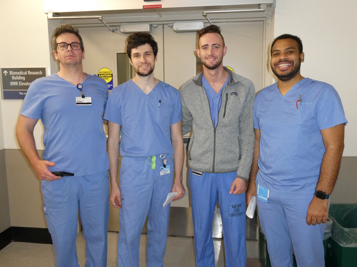 Joseph Y. Clark (@joeclarkmd) on Twitter photo Weekend urology resident call crew <a href="/PSH_Urology/">Penn State Urology</a>: PGY3 <a href="/ZackTully17/">Zack Tully</a>, PGY4 <a href="/MaxYudovich/">Max Yudovich, MD</a>, PGY2 <a href="/SSekoulopoulos/">Stephen Sekoulopoulos, MD</a>, & PGY1 <a href="/rhmercedes/">Raidizon Mercedes, MD, MS</a> - all smiling and looking upbeat (perhaps because the weekend is almost over) despite a busy inpt service & many consults to the ED, & operative cases. Weekend urology resident call crew <a href="/PSH_Urology/">Penn State Urology</a>: PGY3 <a href="/ZackTully17/">Zack Tully</a>, PGY4 <a href="/MaxYudovich/">Max Yudovich, MD</a>, PGY2 <a href="/SSekoulopoulos/">Stephen Sekoulopoulos, MD</a>, & PGY1 <a href="/rhmercedes/">Raidizon Mercedes, MD, MS</a> - all smiling and looking upbeat (perhaps because the weekend is almost over) despite a busy inpt service & many consults to the ED, & operative cases.