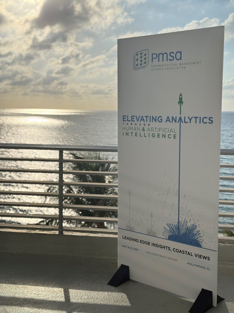 We’re live in Hollywood, Florida! Get ready for 4 days of cutting-edge analytics, AI innovation, and powerful connections. Let’s elevate together—see you at today’s workshops and the Welcome Reception tonight! #PMSA2025 #AnalyticsElevated pmsa.org/conference/ann…