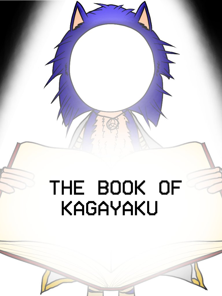 Some cover art I did for The Book Of Kagayaku