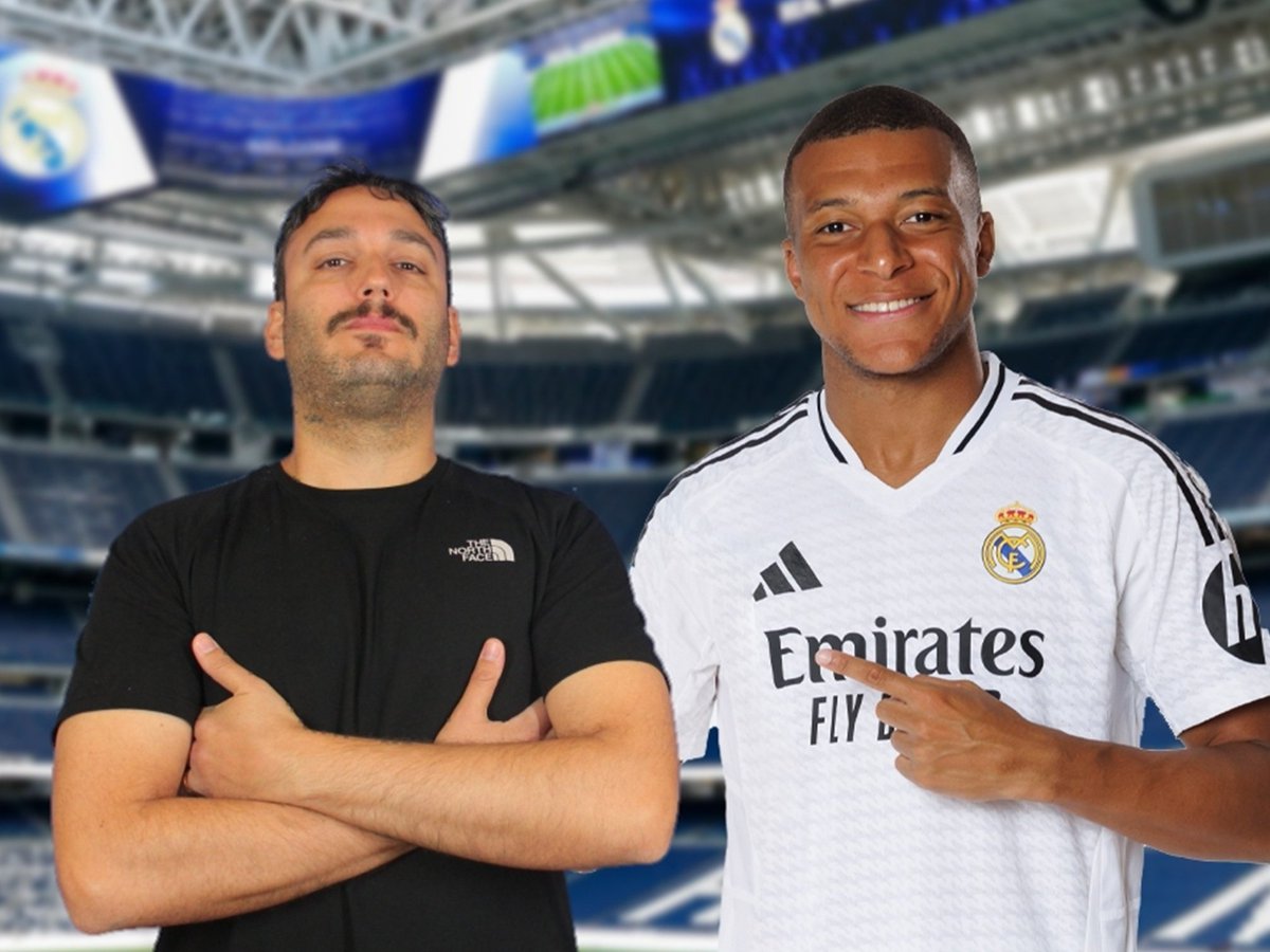 Eh niente, ho incontrato <a href="/k/">k</a>.mbappe e c'ha proprio tenuto a fare una foto con me, #mattross . 😆