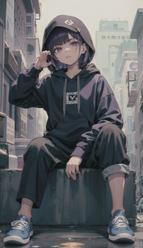 KarlyChill's tweet image. #AIart #AIイラスト #FramePack