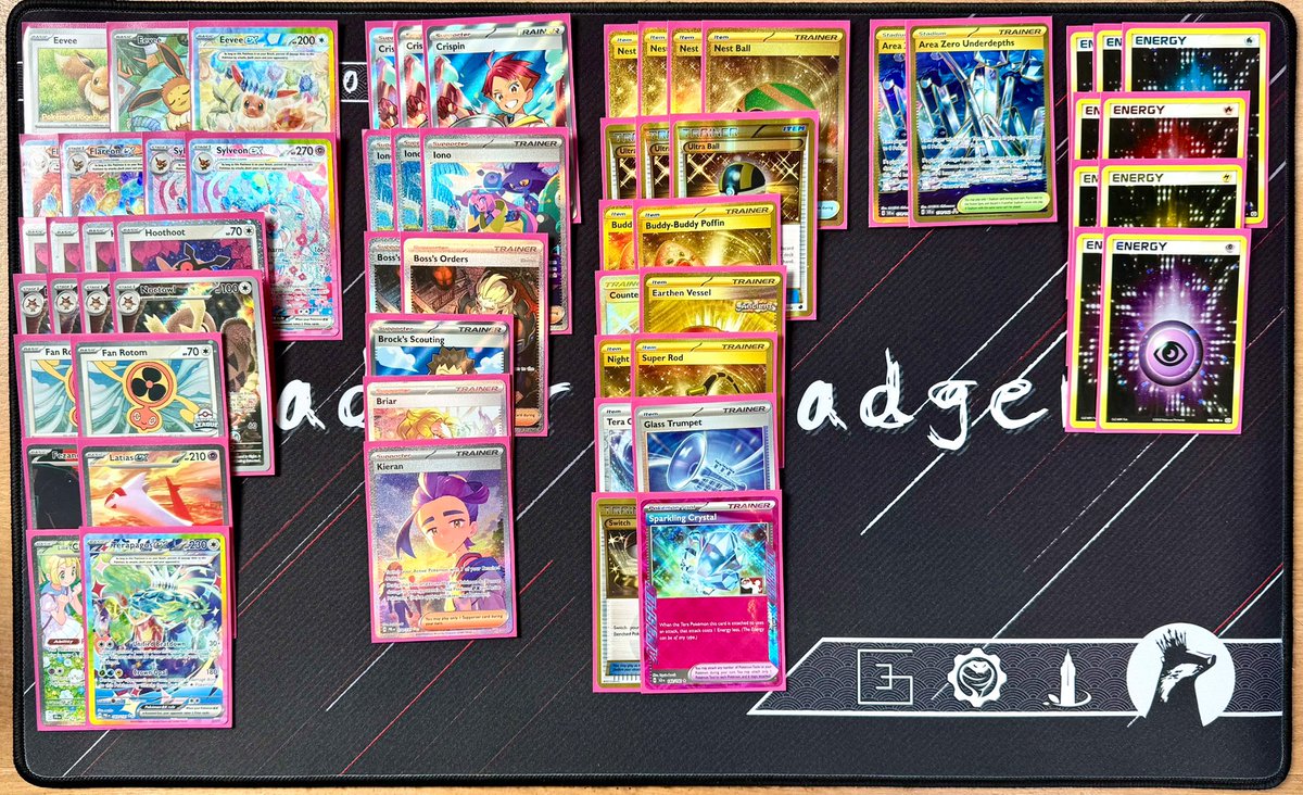 Top 64 at Utrecht.

Good road trip with <a href="/StephenInk/">Stephen Chan</a> &amp; Steve.

Unfortunately lost out on top 32 but we solider on.

As I’ve said before, Eevee box is such a fun deck to play, just don’t get too lost in the sauce……. 🤣

+40