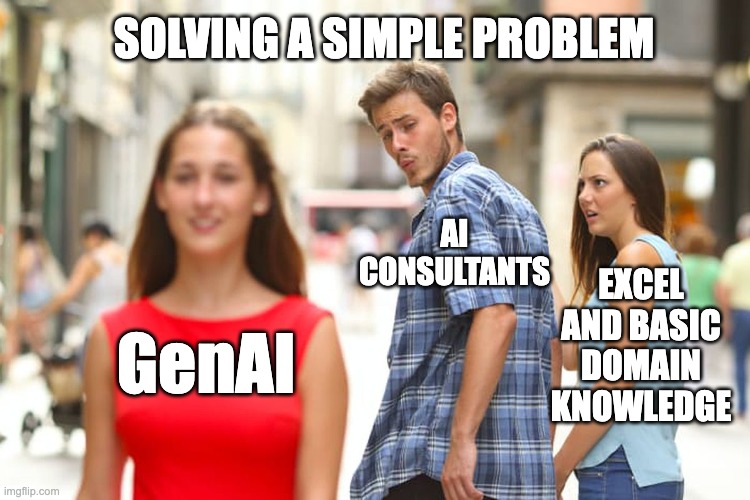 andresvourakis's tweet image. Stop..just stop
Even in the age of AI, there are still lots of problems that are better solved with simple solutions
#GenerativeAI #ArtificialIntelligence #AI #AIAgents