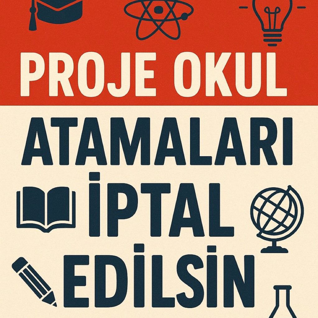Bu akşam proje okullarında yaşanan öğretmen kıyımını anlatacak, hukuksuzluğun durdurulmasını isteyeceğiz. Mülakat mağduru, atama bekleyen, ücretli ve özelde çalışan tüm öğretmenlerle sorunumuz aynı: adaletsiz yönetim. 
#MülakatZulmünde196Gün
#ÖğretmenimeDokunma
#2024KPSSEkAtama
