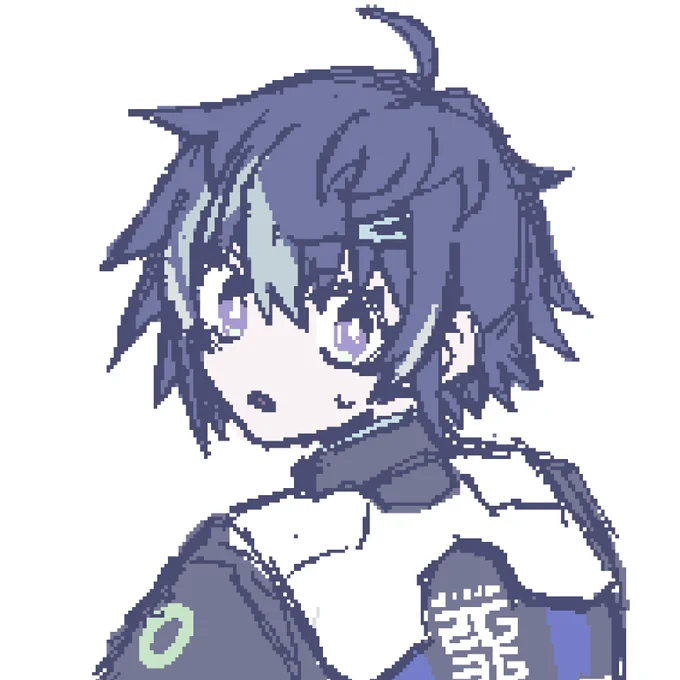 ドット絵試しに描いたやつもいい感じに描けたので載っけとこ