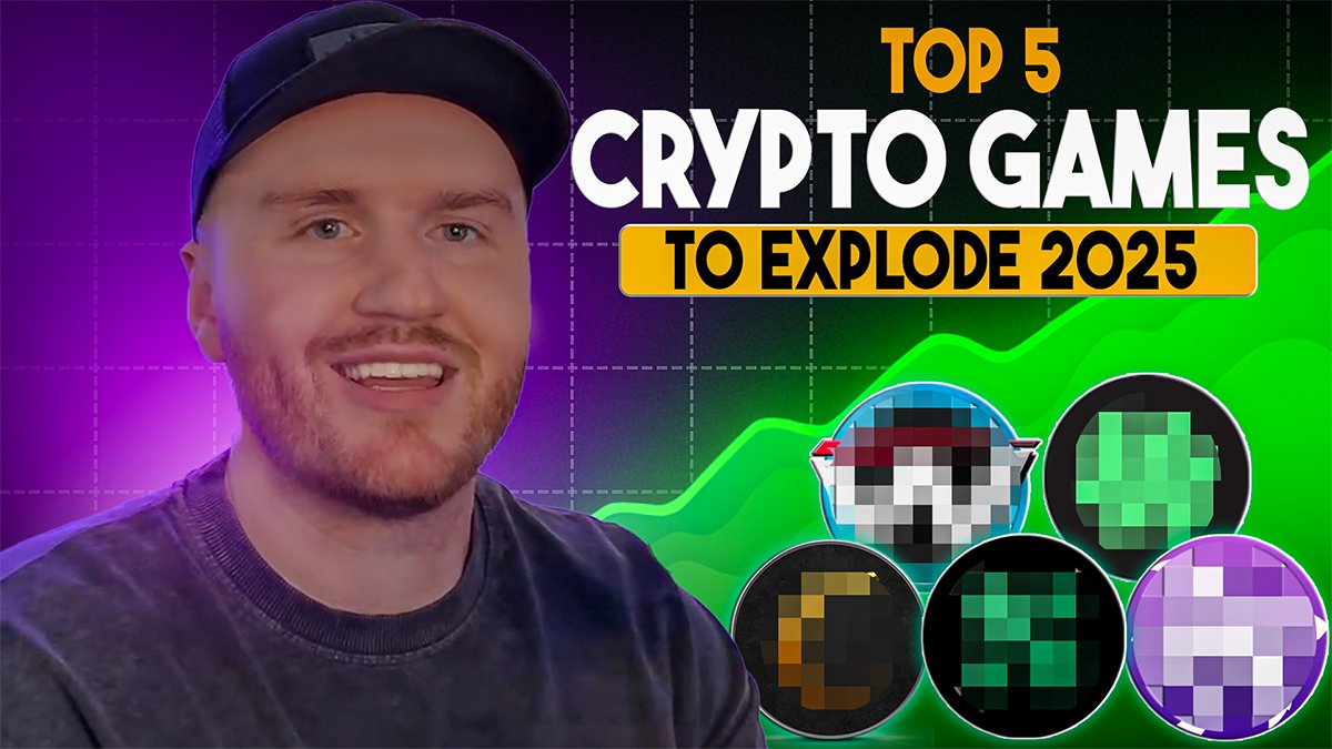 New video drops at 18:15 UK 👀

Top 5 Crypto Games That Could 100x in 2025 🎮

Early entry = life-changing upside potential.

🎥 Subscribe now so you don’t miss it:

 youtube.com/@InvestorJorda…