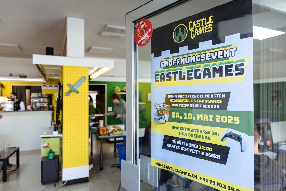 CastleGamesCH's tweet photo. Last Saturday we had our grand re-opening at the new location in Oberburg and the wonderful @_lycrus captured the event on camera! Here's a small selection (more on our Insta https://t.co/VntkN6UtD2).
Thank you to everyone who attended!
#CastleGames #Community #TCG #FGC #gaming https://t.co/xkbc352uMr