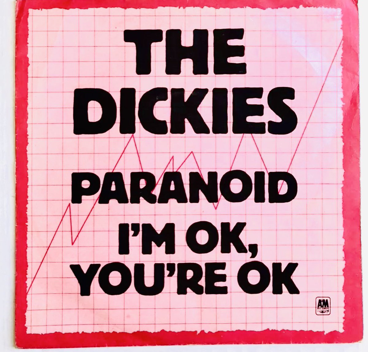 adeyb67's tweet photo. The Dickies 
Paranoid

Ⓟ 1978

@NewWaveAndPunk #thedickies #70s #music #RecordCollector #vinylrecords #vinyl https://t.co/GkC3d0t0tP