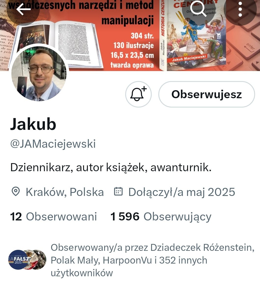 2025_EwaPolka's tweet photo. 🔴 Prawuski kochane 🔊
 robotę pilną mamy i pomagamy budować konto Pana Jakuba
@JAMaciejewski, świetny dziennikarz, polecam.✌️👊👍 Przytulamy i podajemy dalej #RT ‼️ ⬇️ ‼️ a żywo moi mili ludzie kochani ręce na pokład ✌️ 👇 👊🤝👋🌹🇵🇱♥️🌹😘😘
https://t.co/IkoJ3oPNY8
Z serca ksxfej osobie dziękuję ☺️
😘🌹🇵🇱♥️✌️👊👍