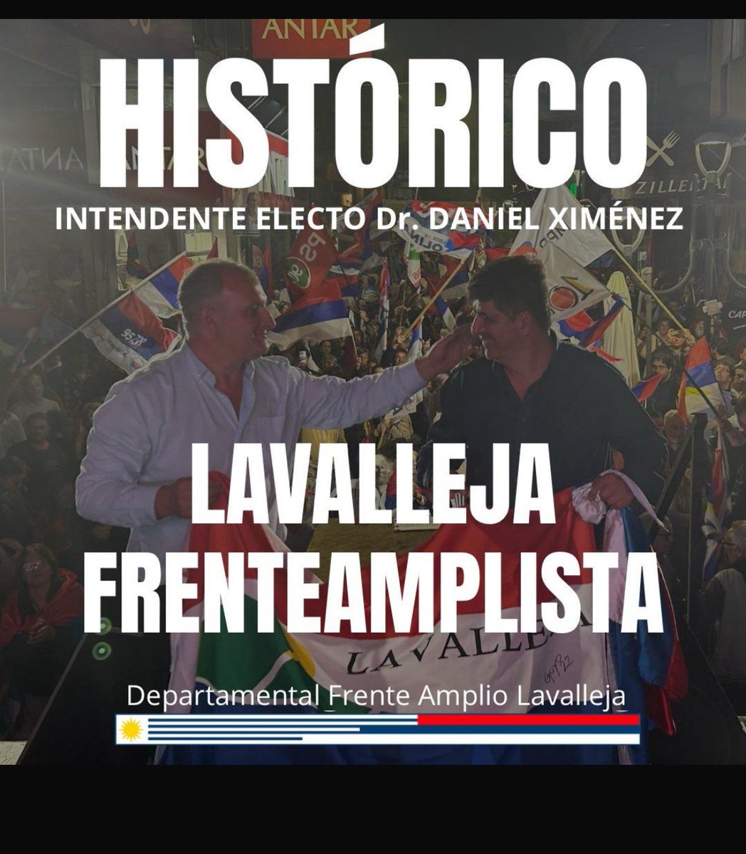 Lista 5005 - Frente Amplio (@lista5005) on Twitter photo 