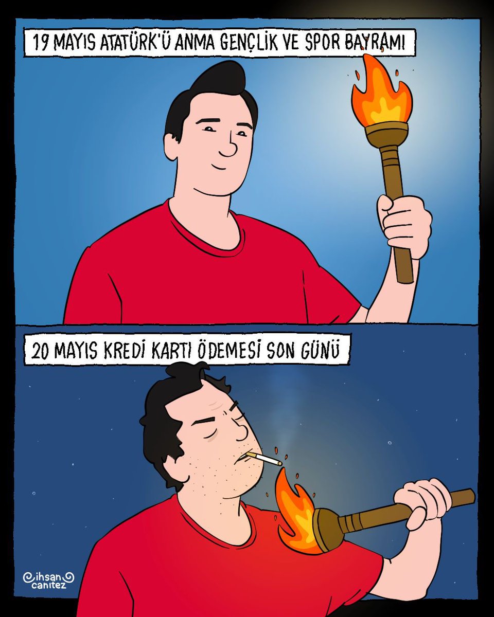 Gençler borçlu, stresli, kaygılı ama ümitsiz değil. Çünkü bizlere, en zor anda bile vazgeçmemeyi öğreten bir liderin mirası var. Mustafa Kemal Atatürk’ü saygıyla anıyoruz. #19Mayıs 

✍️ <a href="/ihsancanitez/">ihsan</a>