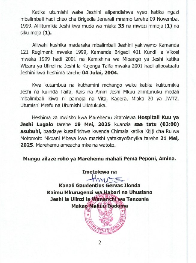 SUMAJKT TANZANIA tweet media