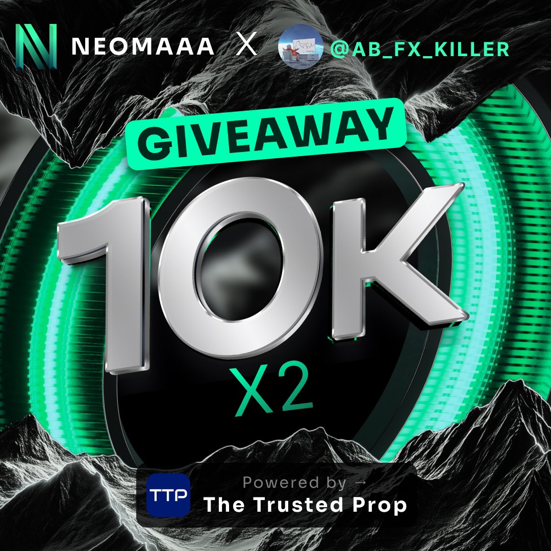 AB FX KILLER (@ab_fx_killer) on Twitter photo 🚨Giveaway alert 🚨
1.Follow <a href="/neomaaafunds/">NeomAAA Funds | Prop Trading Firm</a> @thetrustedprop <a href="/diegobullish/">Diego :)</a> <a href="/angelforexdz/">Ángel Ortega | CEO NeomAAA Funds</a> @AB_FX_KILLER
2 Like & Repost
3 Tag 3 traders in comments
4 Join discord : - discord.com/invite/FrK2mcQ…
Like Neomaaa on the trusted prop for higher chances of winning: thetrustedprop.com/prop-firms/Neo… 🚨Giveaway alert 🚨
1.Follow <a href="/neomaaafunds/">NeomAAA Funds | Prop Trading Firm</a> @thetrustedprop <a href="/diegobullish/">Diego :)</a> <a href="/angelforexdz/">Ángel Ortega | CEO NeomAAA Funds</a> @AB_FX_KILLER
2 Like & Repost
3 Tag 3 traders in comments
4 Join discord : - discord.com/invite/FrK2mcQ…
Like Neomaaa on the trusted prop for higher chances of winning: thetrustedprop.com/prop-firms/Neo…