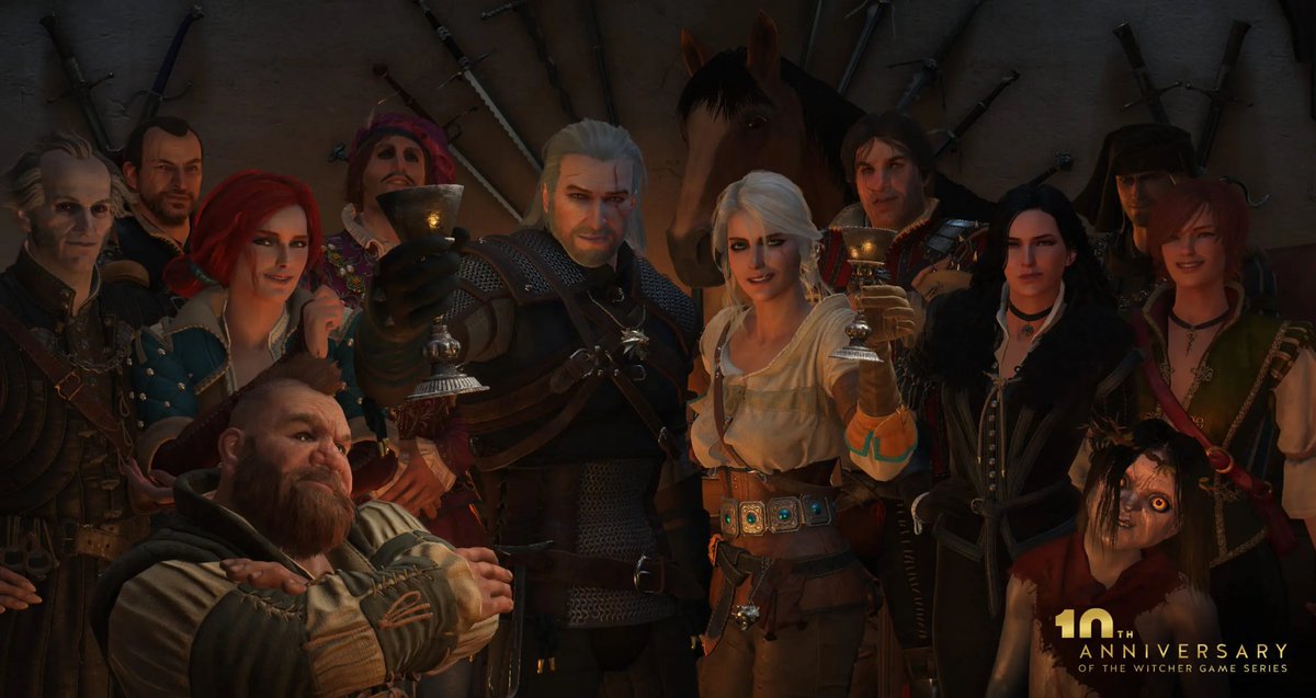 The Witcher 3: Wild Hunt, 10 yıl önce bugün piyasaya sürüldü! 🐺🎂