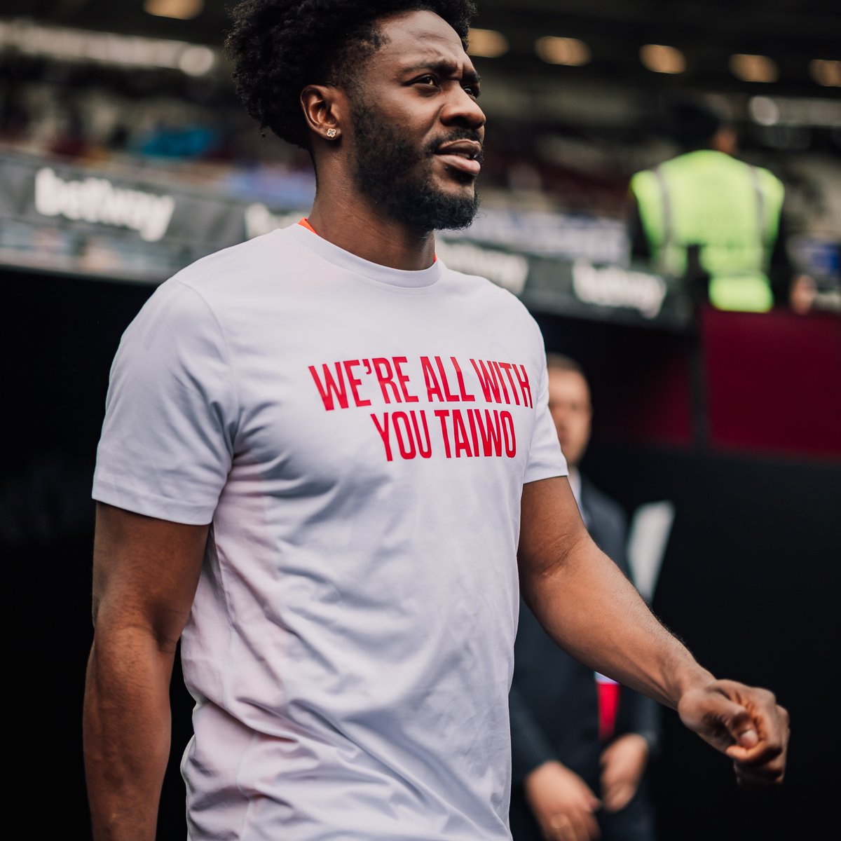 We're all with you, Taiwo. ❤️