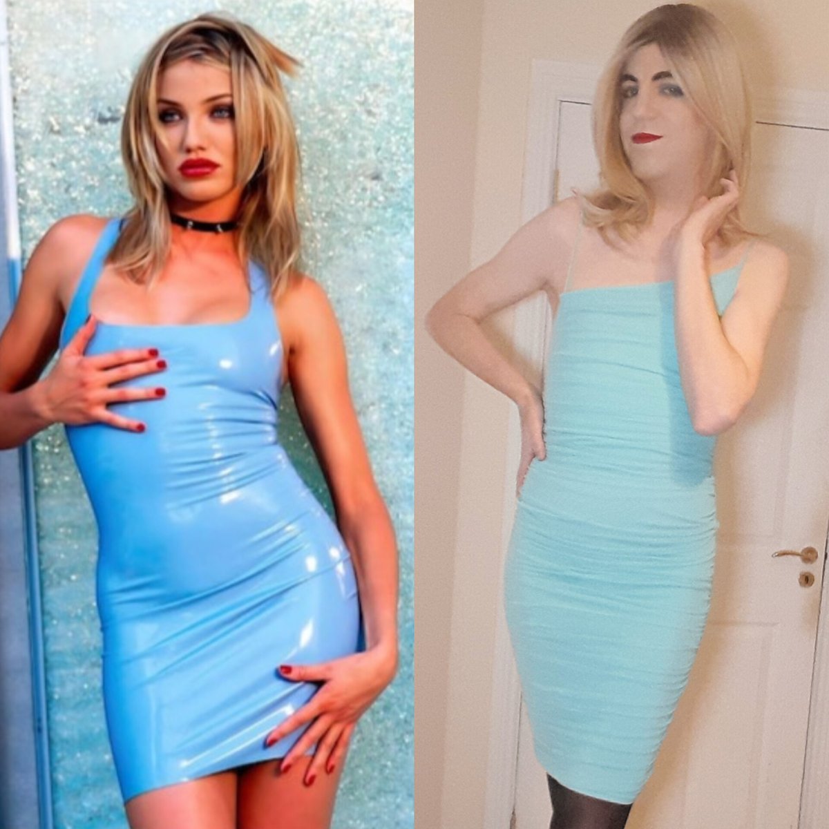 I've been trying to replicate some looks recently 😁 how did we do here 🤔🫣
My name sake Cameron Diaz 😁🤍🩵
.
.
#crossdresser #lgbtq #femboy #fashion #outfitoftheday