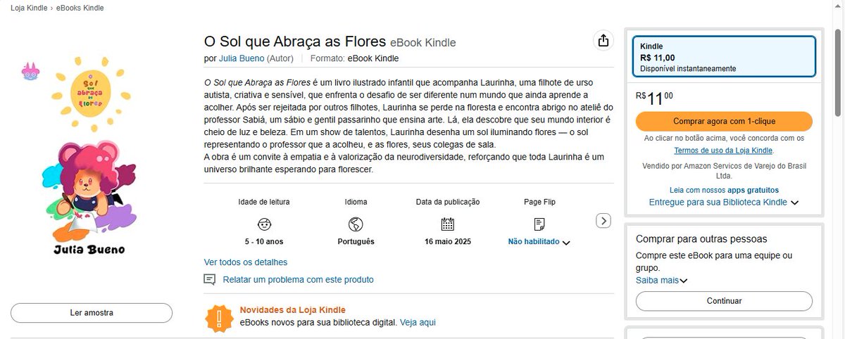 Kyll | Designer ! (@souzshin) on Twitter photo Gente uma Amiga minha está vendendo um livro infantil escrito por ela com uma historinha incrivel !! quem puder ajudar ela ai <a href="/ContaPark/">🌺Park Juju 🌺 PODPARK</a>
a.co/d/cfXyyIm Gente uma Amiga minha está vendendo um livro infantil escrito por ela com uma historinha incrivel !! quem puder ajudar ela ai <a href="/ContaPark/">🌺Park Juju 🌺 PODPARK</a>
a.co/d/cfXyyIm