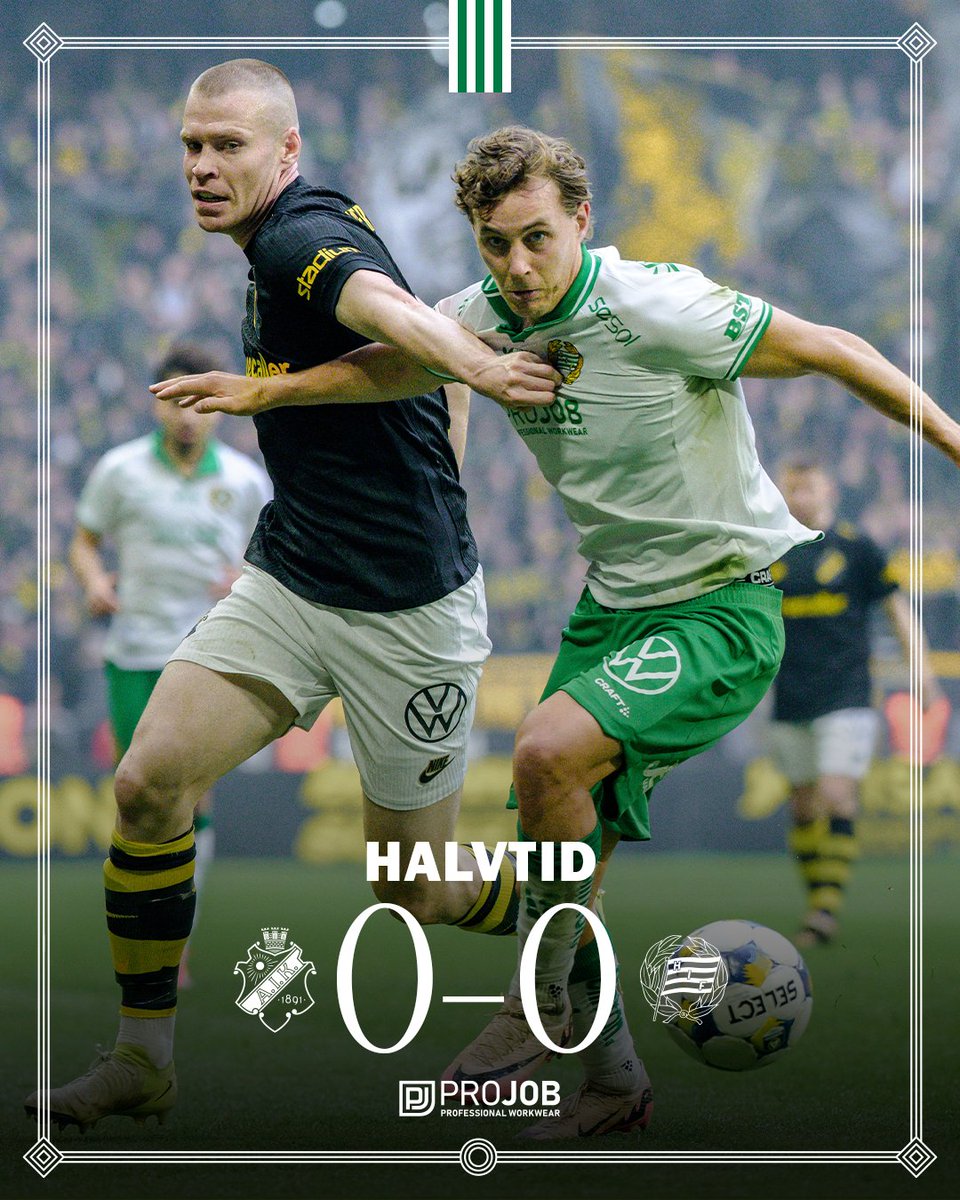 hammarbyfotboll's tweet photo. Paus och mållöst i Solna.
#AIKHIF | #Bajen https://t.co/FiBQjmECZk