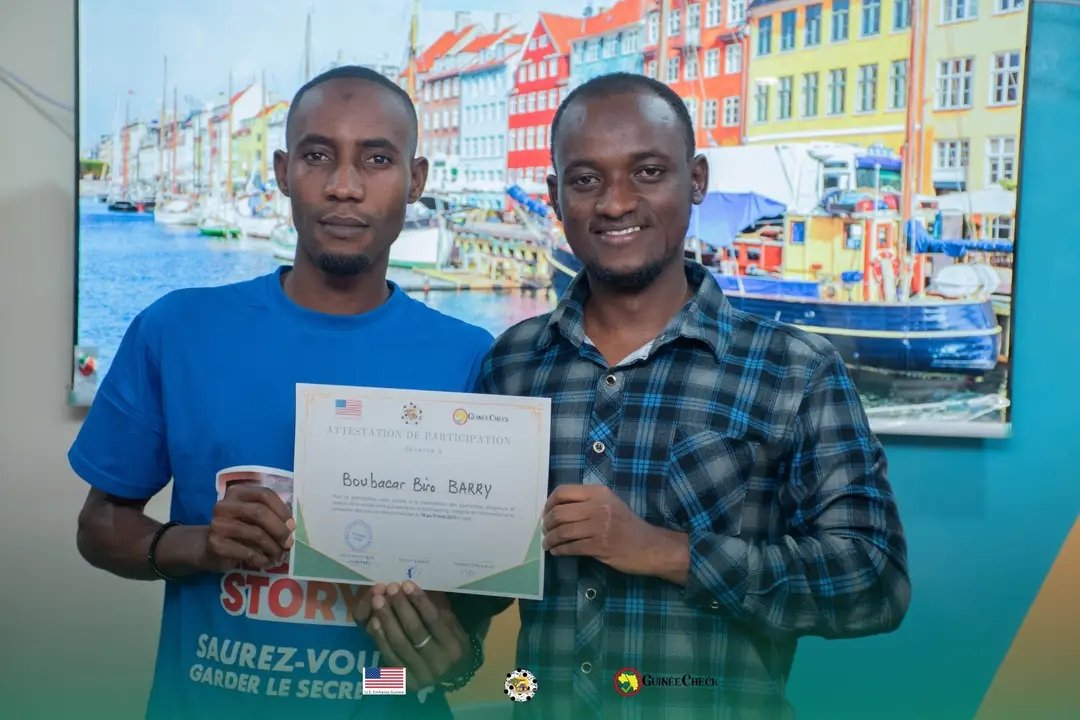 BiroBarryDabola's tweet photo. J'ai eu l'honneur de participer à la formation des journalistes, blogueurs et Acteurs de la Société civiles qui s'est tenue à labé du 15 au 17 Mai 2025
@villageois2_0 
@guineecheck 
@FacelyKonate1 https://t.co/GtKJaKGxdi
