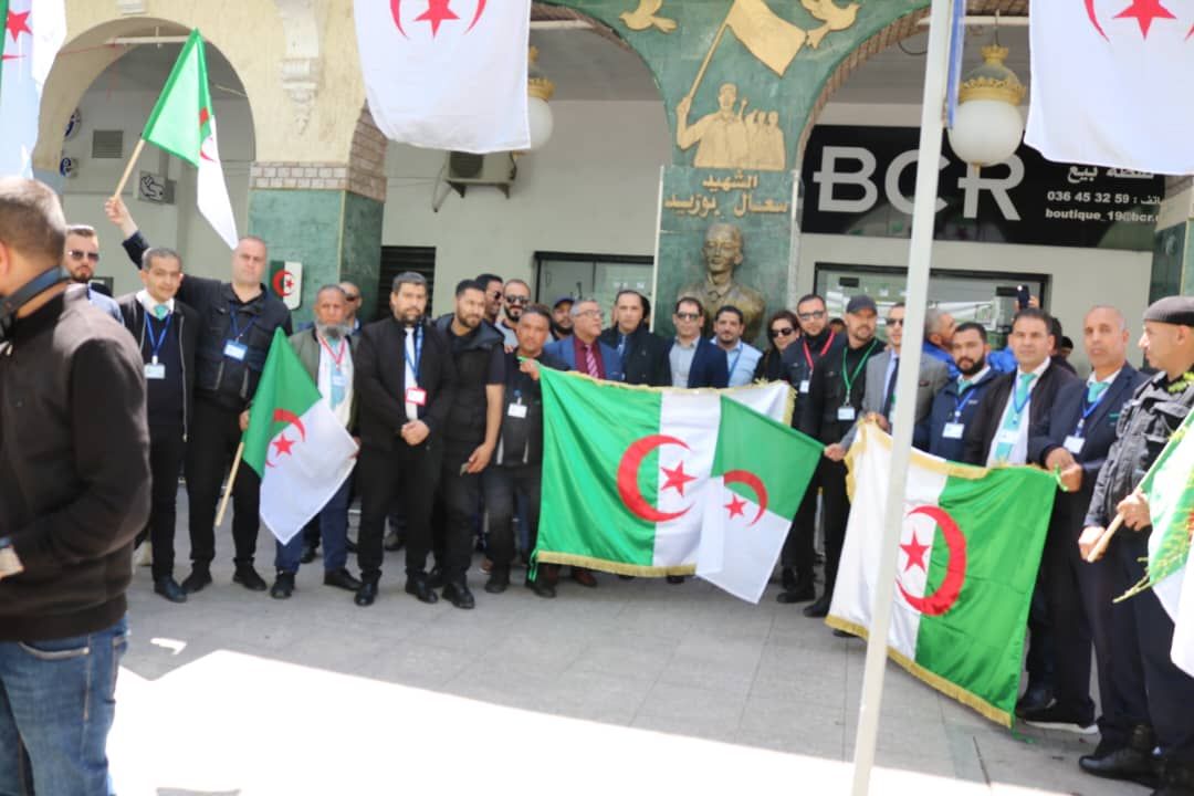 SetramAlgeria's tweet photo. بمناسبة الذكرى الثمانون لمجازر الثامن من ماي 1945 و تحت شعار يوم الذاكرة "يوم مشهود لعهد منشود" شاركت #سيترام وحدة سطيف في إحياء هذا اليوم.
https://t.co/xPxq9c4Z6V https://t.co/QW6C0eYozB