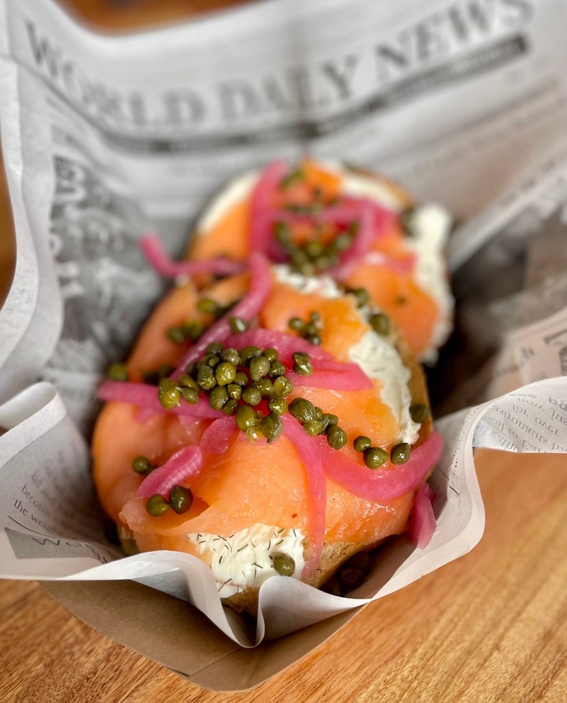 The most savory combination: bagel &amp; lox 🥯😋

<a href="/terracebagels/">Terrace Bagels</a> #bagelsandwich #bagels #lunch #eatlocal #realnycbagels #starkvillems #dolce #dolcestarkville #cottondistrictstarkville #breakfastinstarkville #brunchinstarkville
