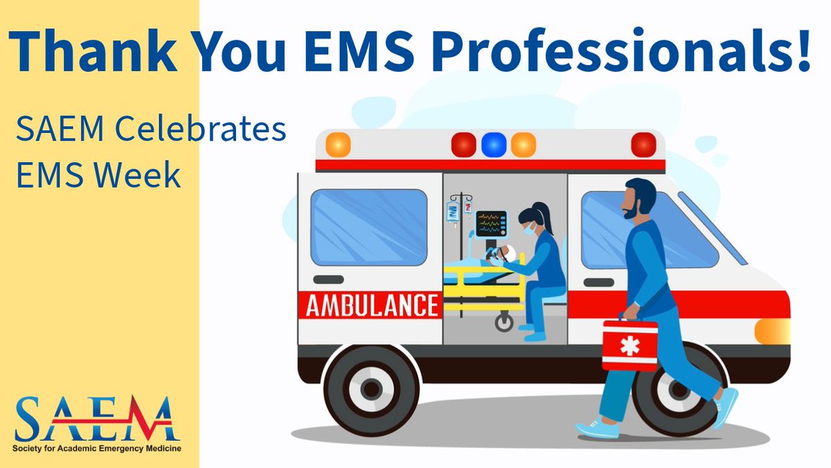 During this #NationalEMSWeek, we express our gratitude to all emergency medical service professionals for their care and commitment to the communities they serve. Thank you for providing this truly essential access to health care!