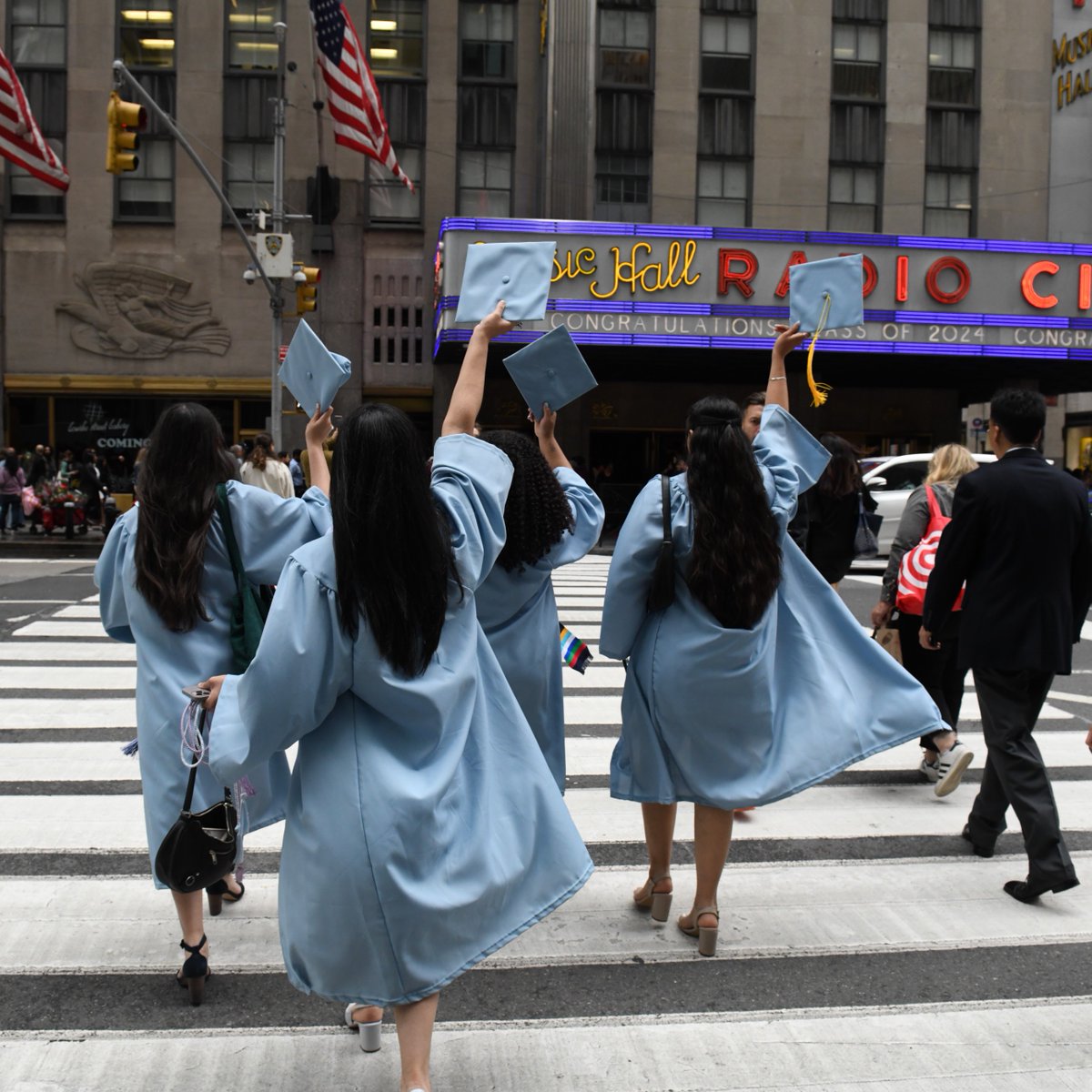 Barnard commencement is THIS TUESDAY! We can’t wait to see our graduating class at Radio City Music Hall  🎓