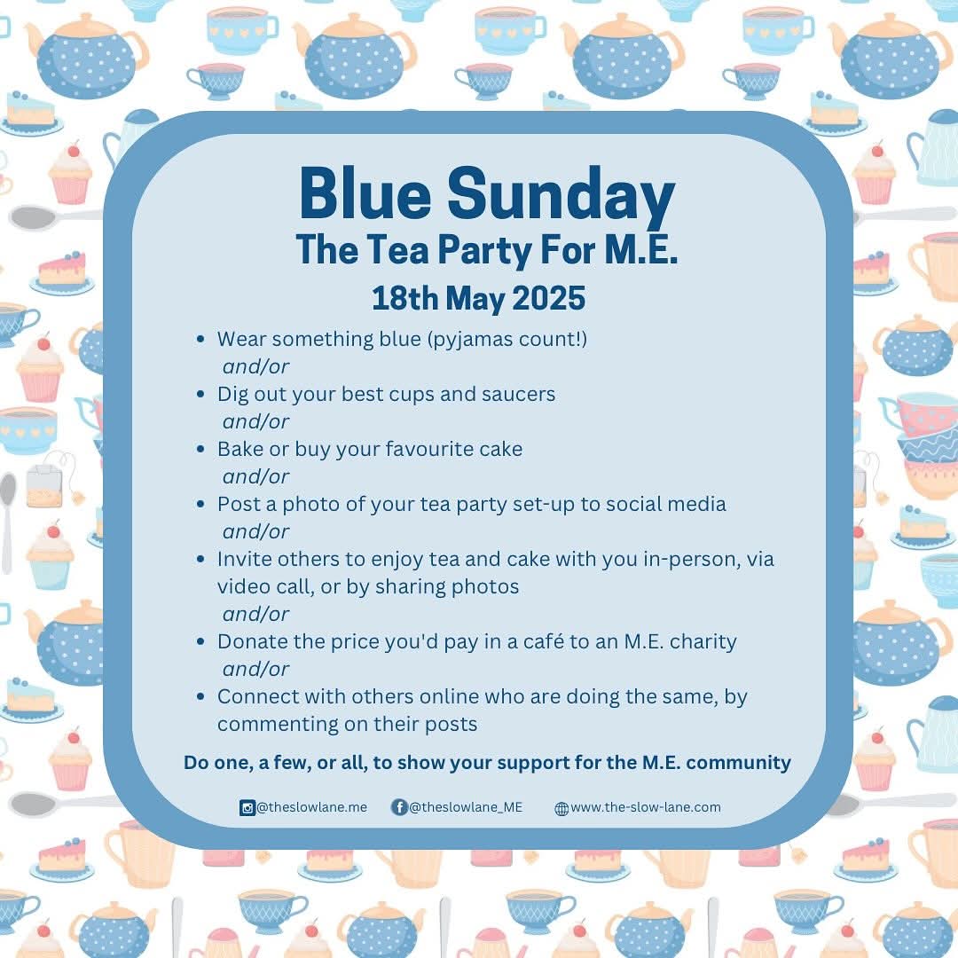 Sending love on Blue Sunday. the-slow-lane.com/donation-pages