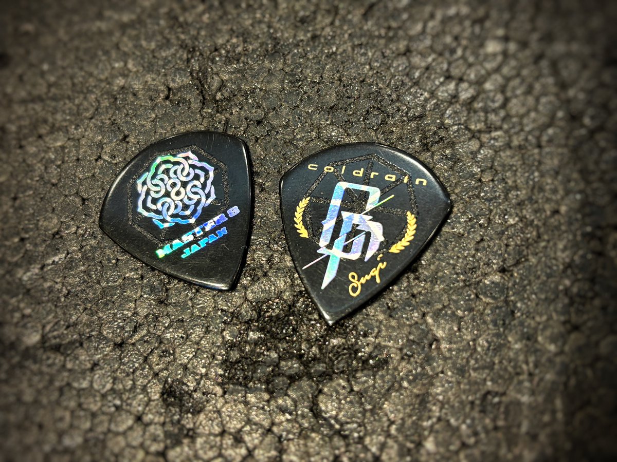 coldrain Sugi 完全監修‼️ シグネチャーピックの在庫もございます