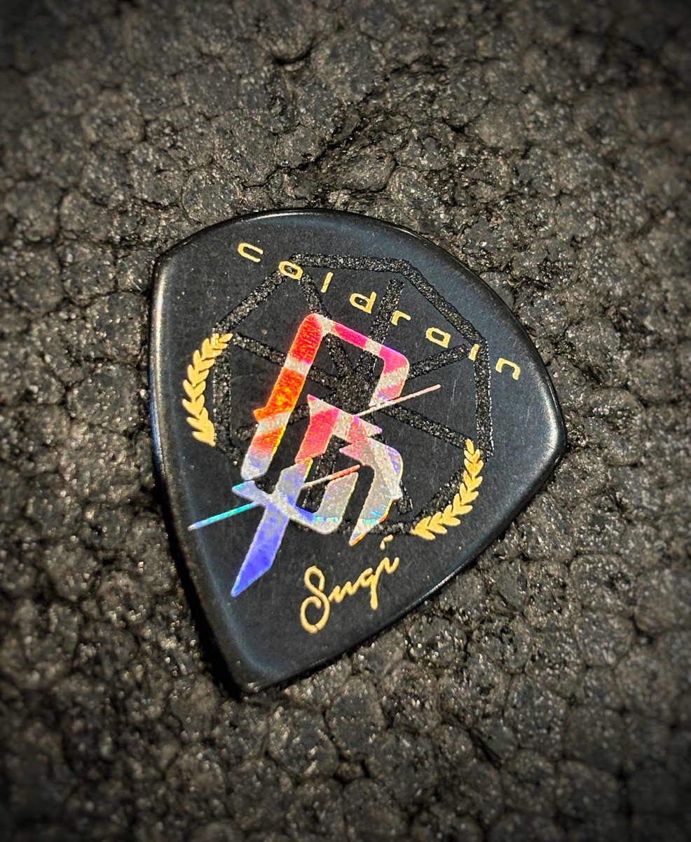 coldrain Sugi 完全監修‼️ シグネチャーピックの在庫もございます