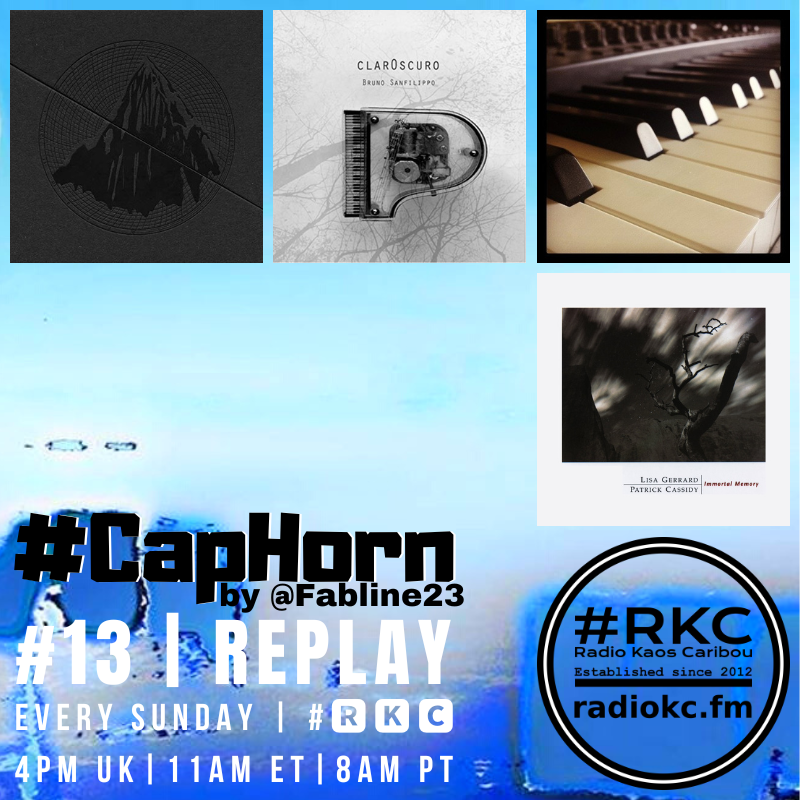 #π₯ππ (@radiokc) on Twitter photo ββββββββββββββ
Coming up on #RKC in
<a href="/Fabline23/">Fabline</a>'s #CapHorn
ββββββββββββββ
EP #13 β 2015 #REPLAY
ββββββββββββββ
<a href="/OlafurArnalds/">Γlafur Arnalds</a> β <a href="/BrunoSanfilippo/">Bruno Sanfilippo / Onix</a> β <a href="/trscomposer/">Tom Sharpe</a> β <a href="/Lisa_Gerrard/">Lisa Gerrard</a> x Patrick Cassidy
πππ
½π
΄ π» radiokc.fm ββββββββββββββ
Coming up on #RKC in
<a href="/Fabline23/">Fabline</a>'s #CapHorn
ββββββββββββββ
EP #13 β 2015 #REPLAY
ββββββββββββββ
<a href="/OlafurArnalds/">Γlafur Arnalds</a> β <a href="/BrunoSanfilippo/">Bruno Sanfilippo / Onix</a> β <a href="/trscomposer/">Tom Sharpe</a> β <a href="/Lisa_Gerrard/">Lisa Gerrard</a> x Patrick Cassidy
πππ
½π
΄ π» radiokc.fm