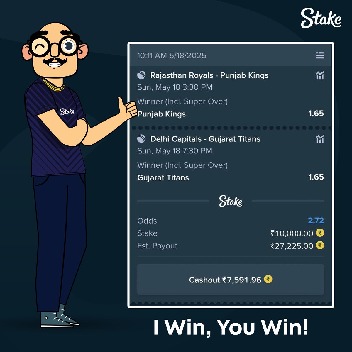 Stake Official India tweet media