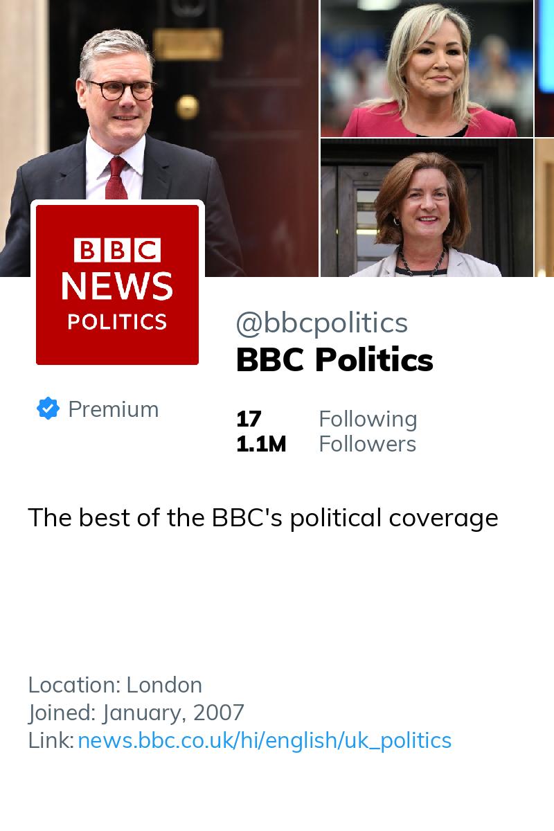 BritishAlert's tweet photo. 🆕 @douglas4moray has started following @bbcpolitics https://t.co/MpFvFUnPWu