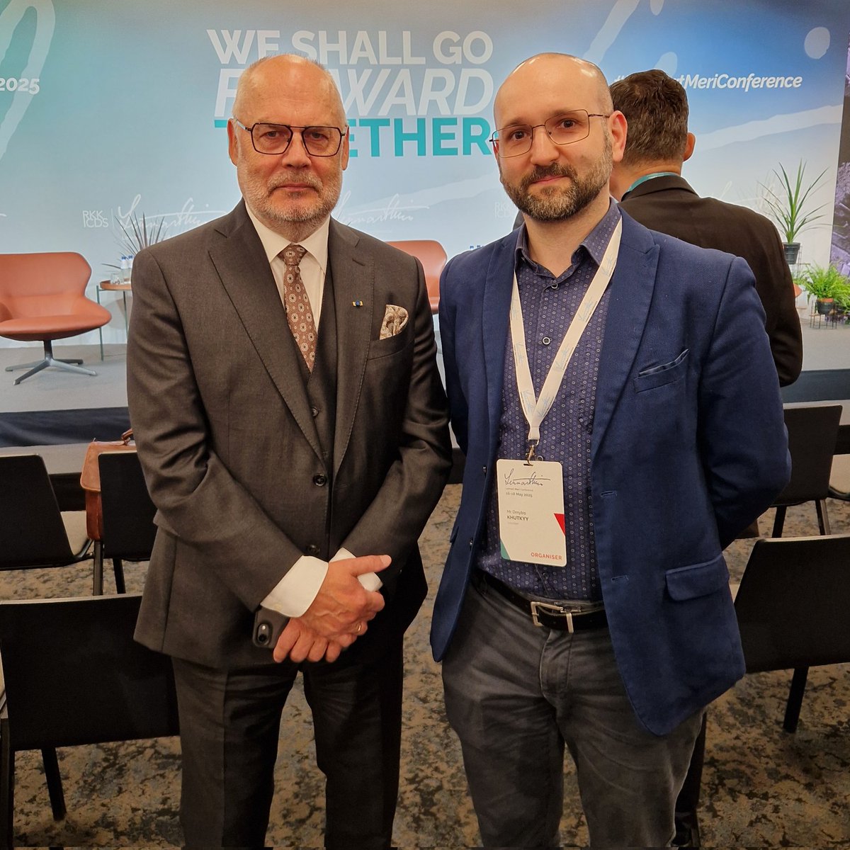Dmytro Khutkyy (@dmytrokhutkyy) on Twitter photo The president of Estonia <a href="/AlarKaris/">Alar Karis</a> at #LennartMeriConference told me: Europe and Ukraine do a lot to deter Russian invasion and prepare for future threats. And we, Europeans, can do even more. We cannot be more Ukrainians than they are. The president of Estonia <a href="/AlarKaris/">Alar Karis</a> at #LennartMeriConference told me: Europe and Ukraine do a lot to deter Russian invasion and prepare for future threats. And we, Europeans, can do even more. We cannot be more Ukrainians than they are.