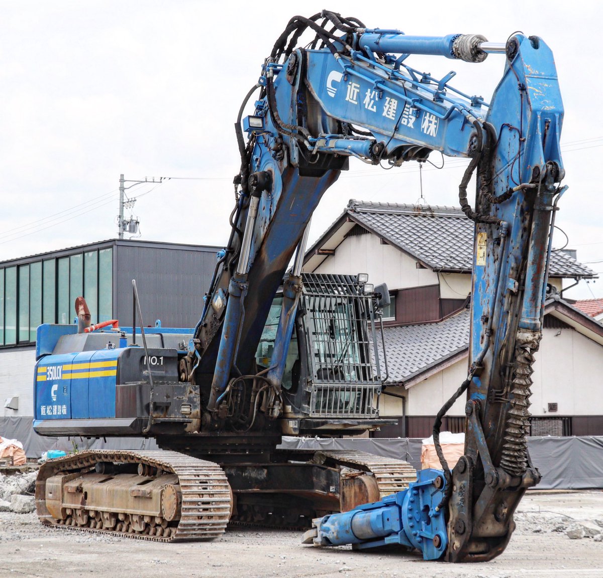 _ZAXIS1000K_'s tweet photo. HITACHI ZAXIS350LCK-5B https://t.co/p7oNaJdbxc
