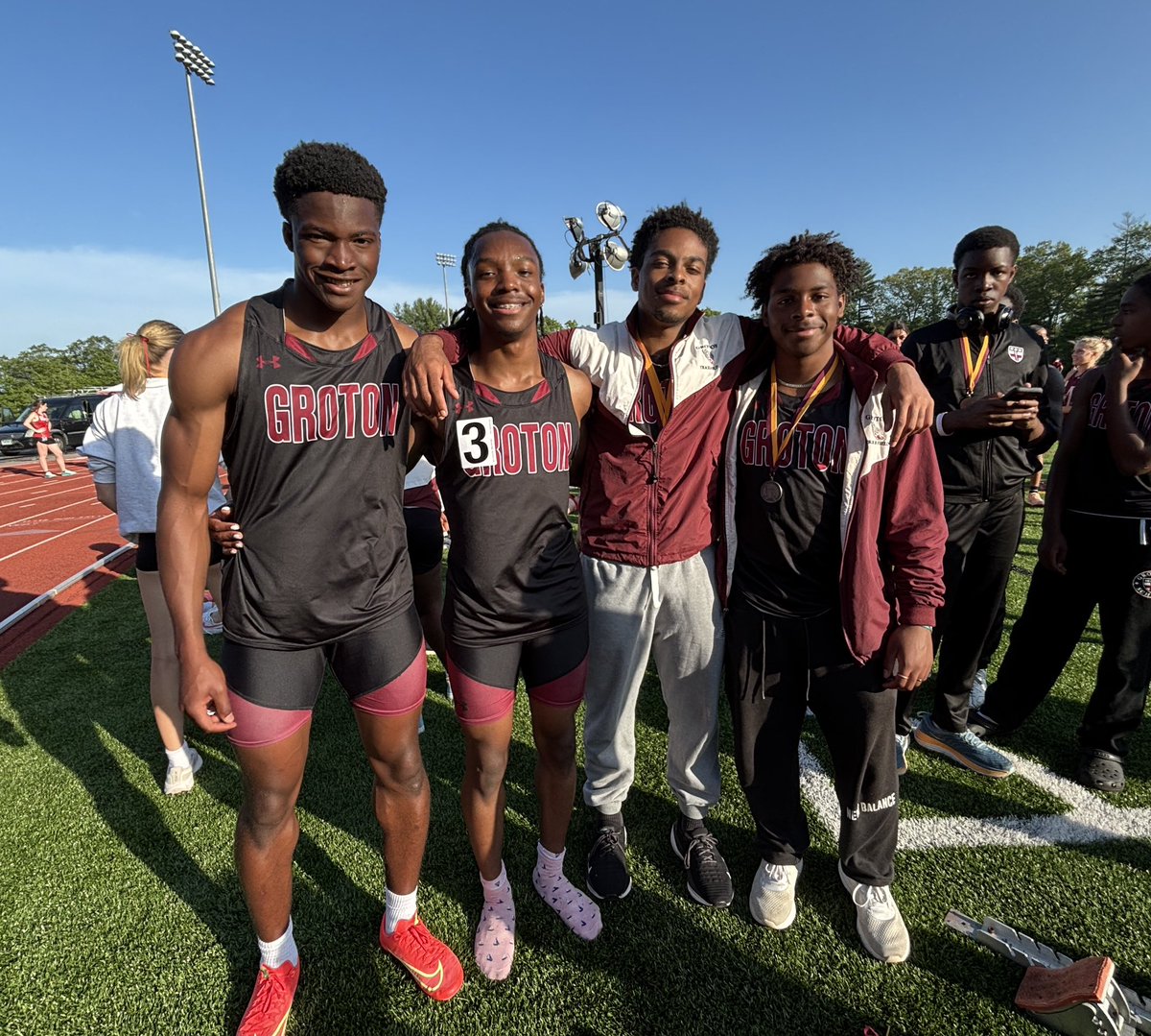 Boys’ 4x100 earns second at <a href="/NEPSAC/">NEPSAC ®</a> Div. III Championships!