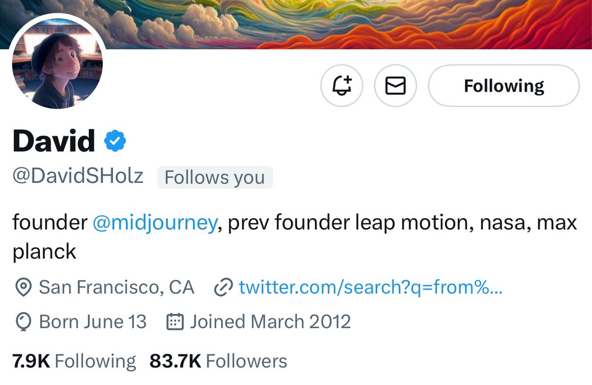 My proudest is definitely David Holz.

Self-funded a company with over 500M ARR.

With good vibe on both art and research, insightful on market and product, in-person host weekly meetings with users, real legend.