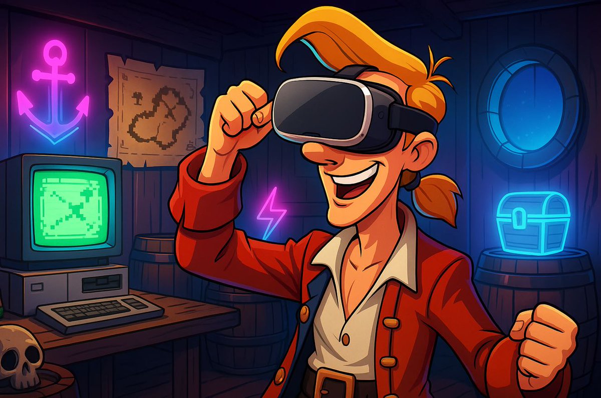 Generacion_XR's tweet image. La nostalgia no cabe en la realidad virtual… ¿o sí?
#NostalgiaGamer #RetroGames #80SVideoGames #Pixelart #MeGustaLoRetro #GeneraciónXROpninión
generacionxr.com/2025/05/18/la-…