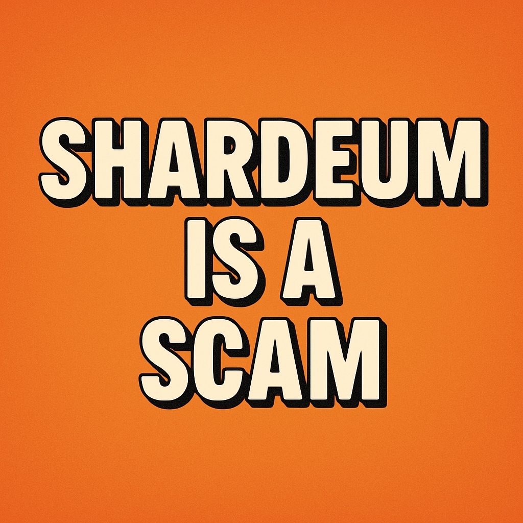 EverythingAjay's tweet photo. Many people who farmed Shardeum for like 2 years got pennies &amp; many others participated in the $SHM presale &amp; bought at $0.90. 

Today $SHM is trading at 75% loss💀

I told you all before 

Old habits won't DIE 

Once a SCAMMER, always a SCAMMER https://t.co/Oq2wvdu0nK