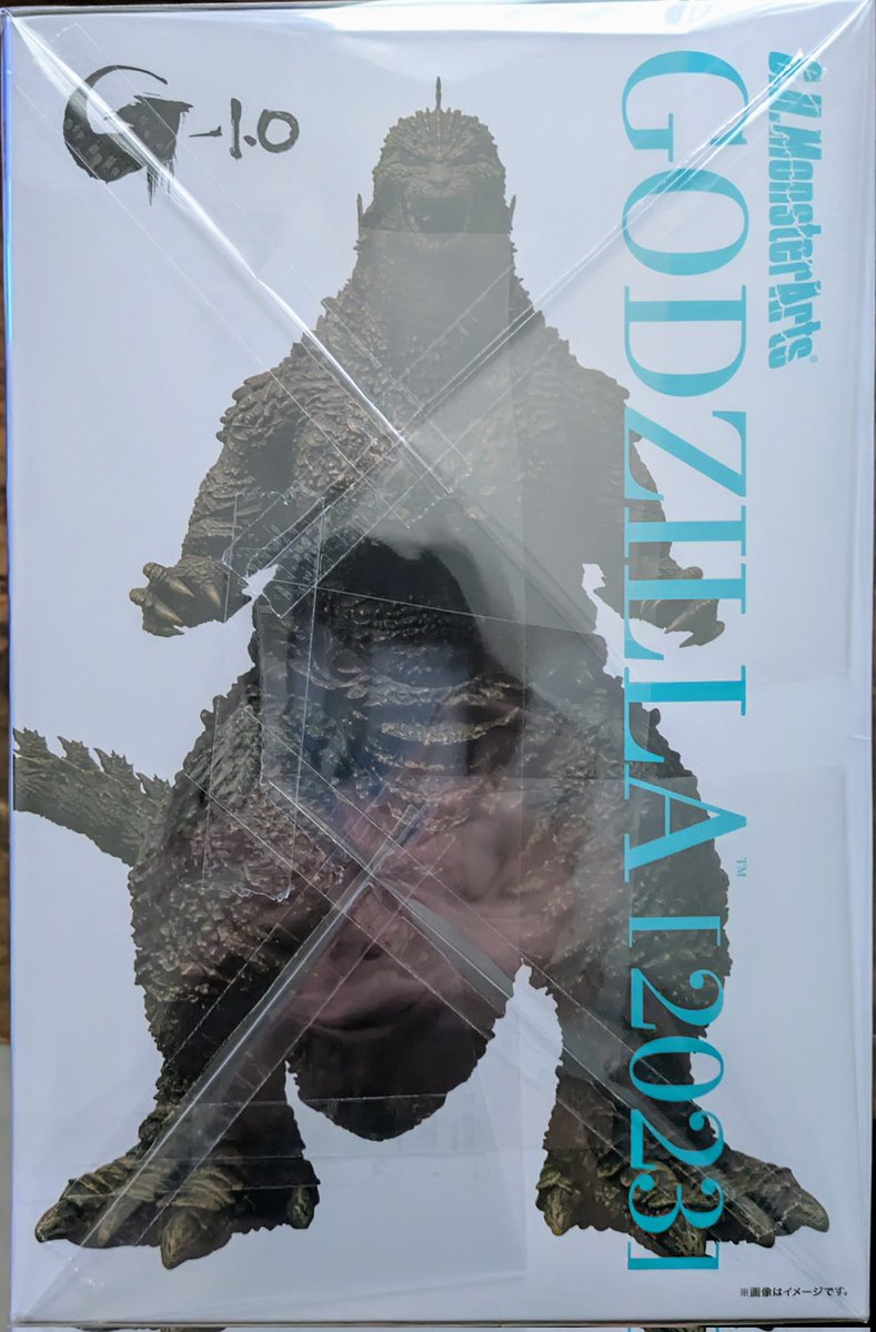 oro9better's tweet photo. 遂にお迎え出来た‼️(((( 😣 ))))
-1.0ゴジラ　SHモンスターアーツ✨️

映画見た時から探し回ってましたが
転売で値段爆上げされて💥
手がでませんでしたが😱
万代書店でほぼ定価でも😅
見つけて即ゲット👏

未開封で箱綺麗だからこのまま保管
どなたか箱なしの中古見かけたら
DM下さい🙇 https://t.co/m3MXEyjLfI