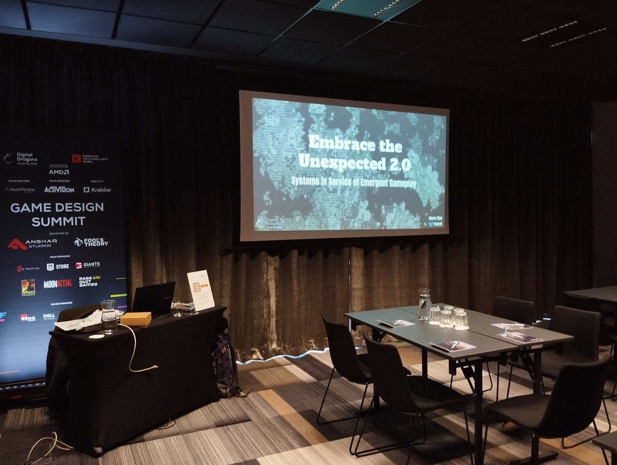 Kicking off <a href="/Digital_Dragons/">Digital Dragons</a> with a workshop! Let's go!