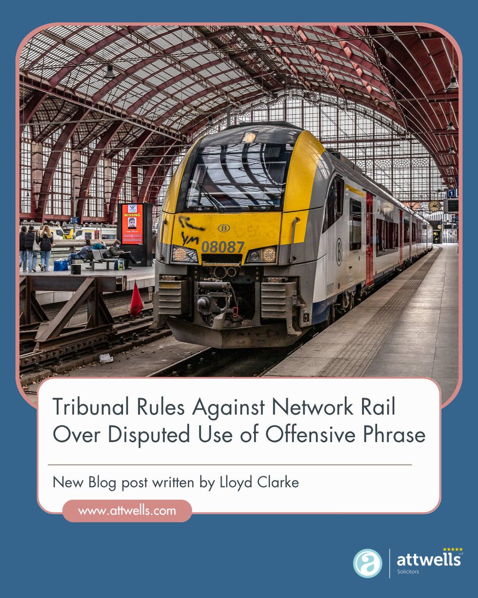 A Network Rail signaller has just secured £76,000 after an employment tribunal ruled he was unfairly dismissed over an unproven slur. 

Get the full story here: l8r.it/yKw9

#NetworkRail #UnfairDismissal #Compensation #EmploymentLaw #WorkplaceInvestigation