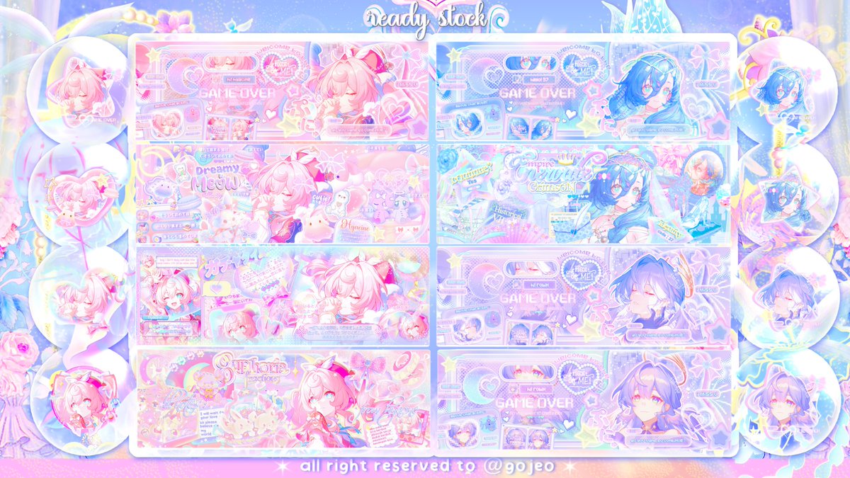 gojeo's tweet photo. ⑅ᐢ₎ help retweet please?
massive thank you—in advance! 🩷

aLoha! ฅ^>ω<^ฅ yura bawa 64 layout READY STOCK dengan katalog dibawah ini. ۫ ׅpricenya ada di alt dan bisa booking (+2k) di jam 19.00 WIB dan without fee pukul 22.00 WIB yaa—!

SWIPE-DOWN!+❥ untuk detailnya. thank u💗 https://t.co/LdQogGeuBi